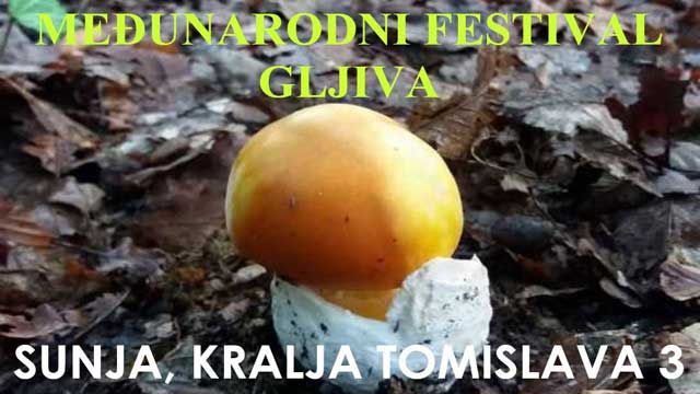 Festival gljiva u Sunji - subota 26. rujna 2026. godine